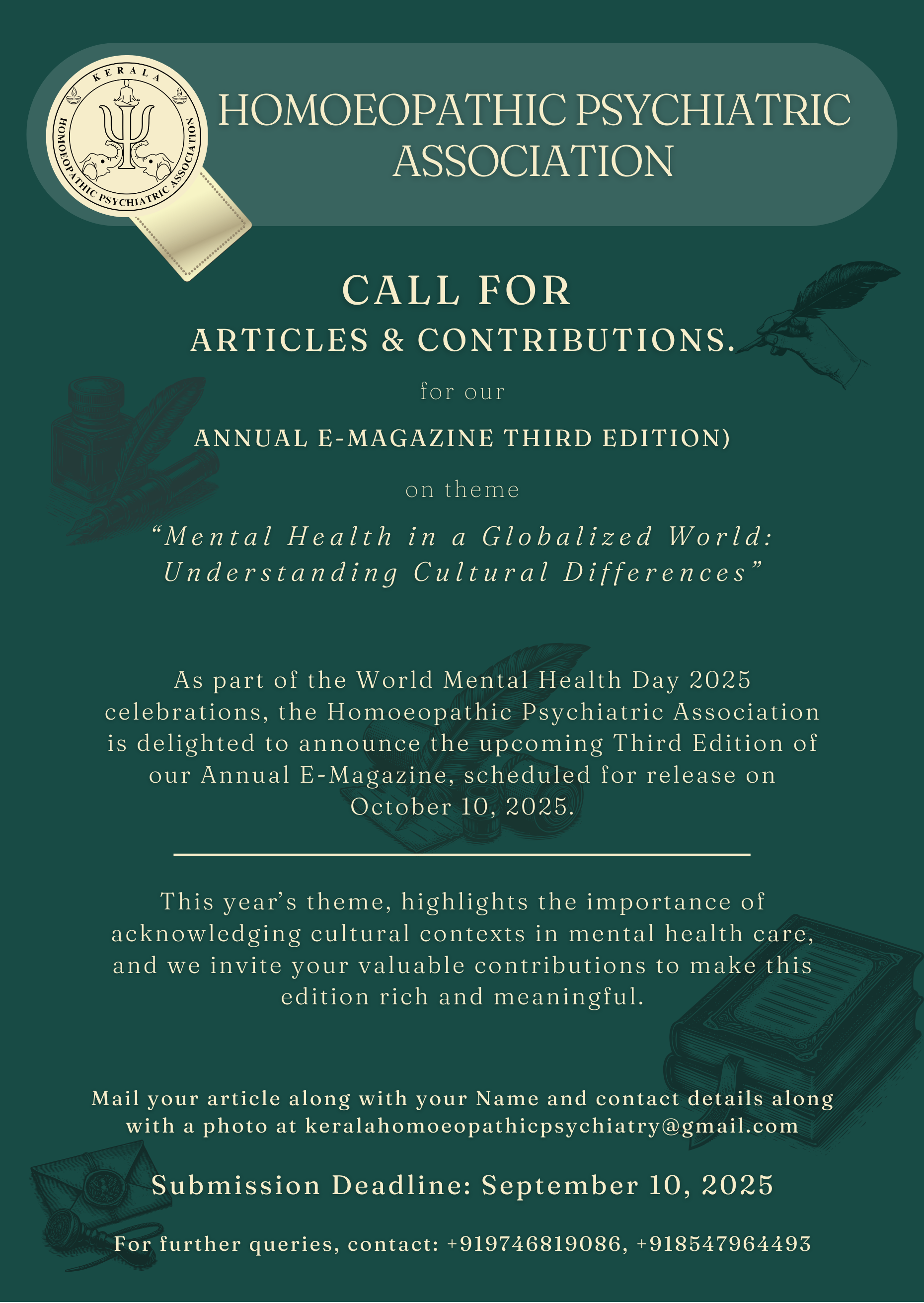 Call for Articles & Contributions